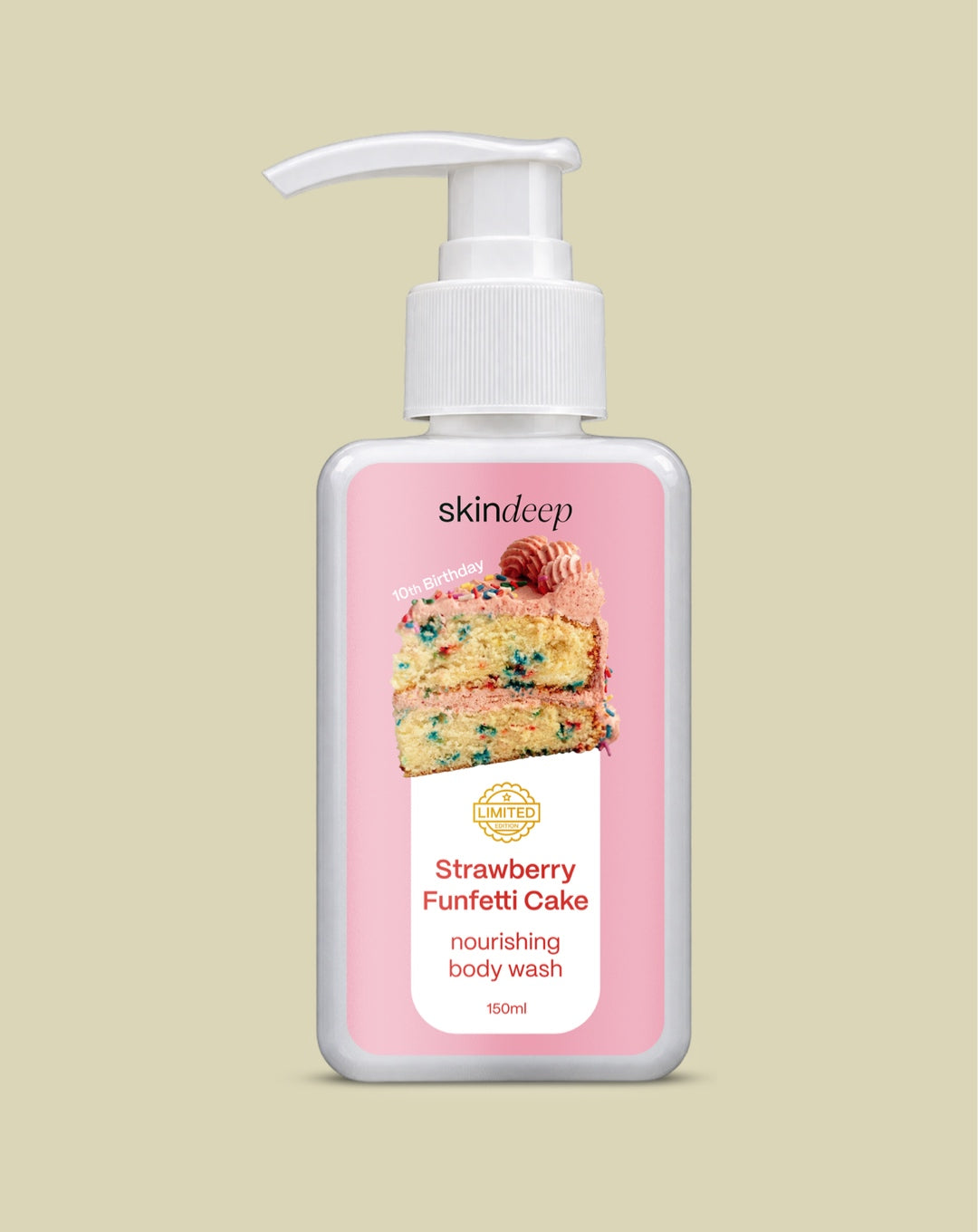 Strawberry Funfetti Cake Body Wash (Limited Edition)