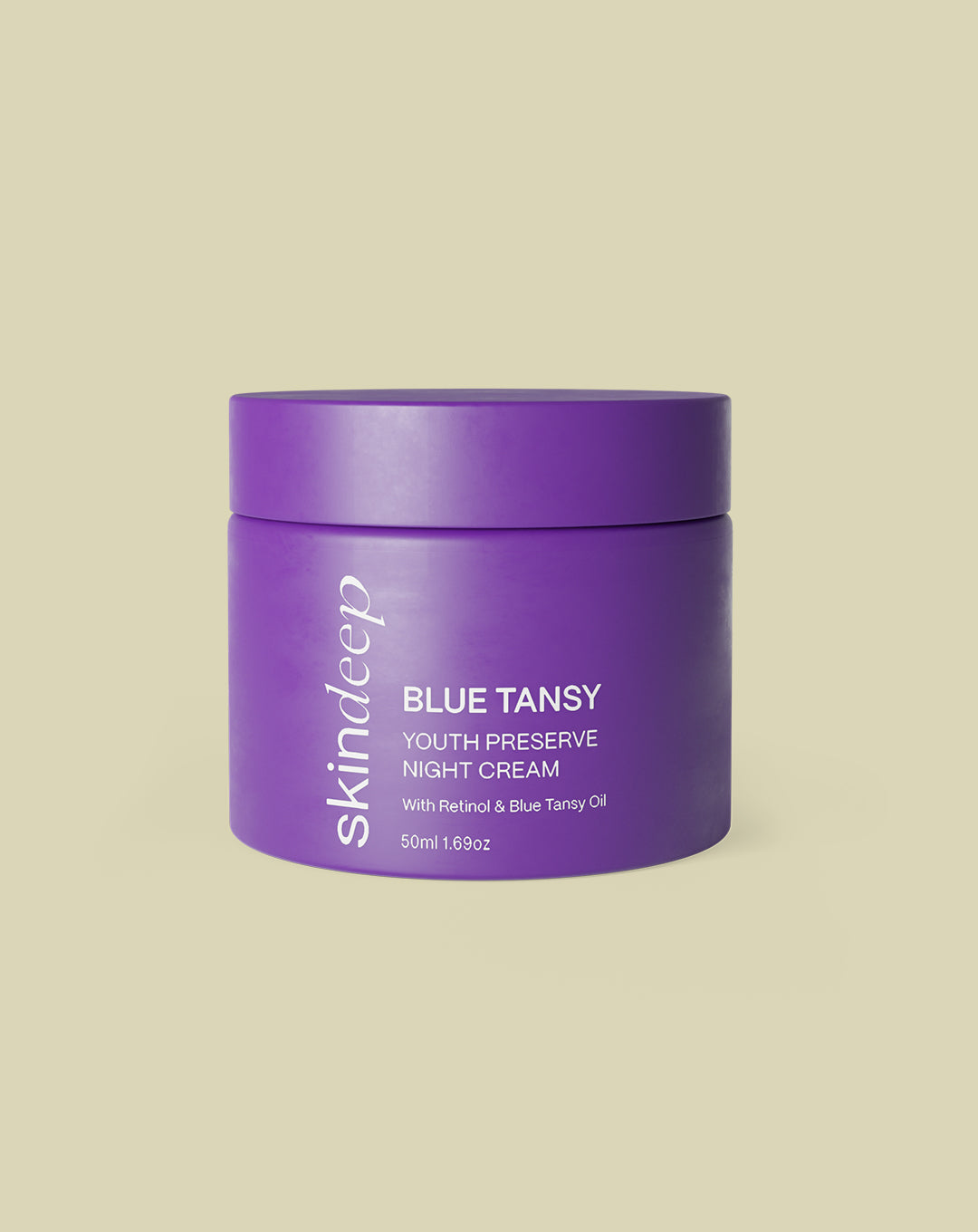 Blue Tansy Night Cream for Youthful Skin