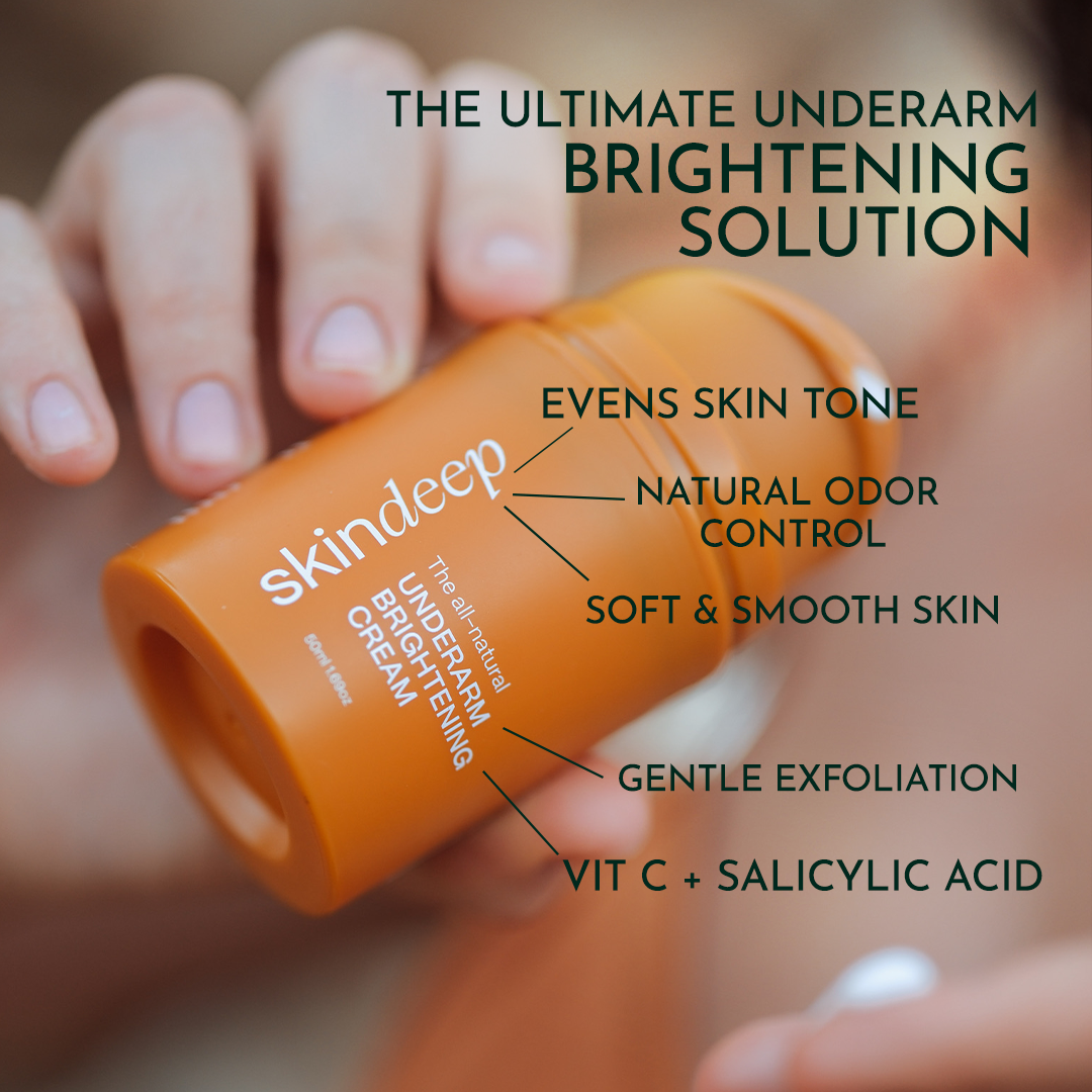 Key Benefits of The All Natural Underarm Brightening Cream