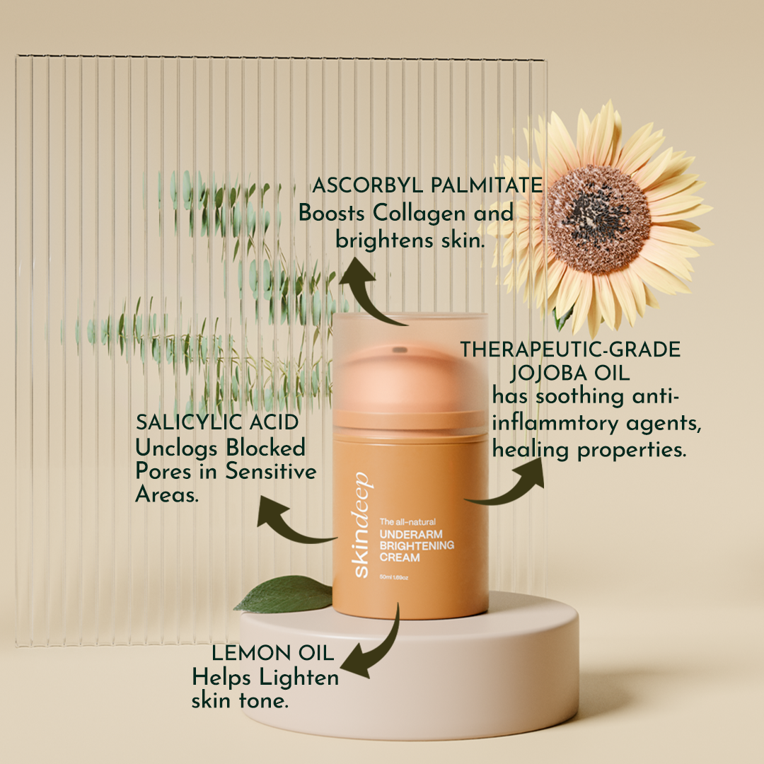 Key Ingredients of Underarm Brightening Cream