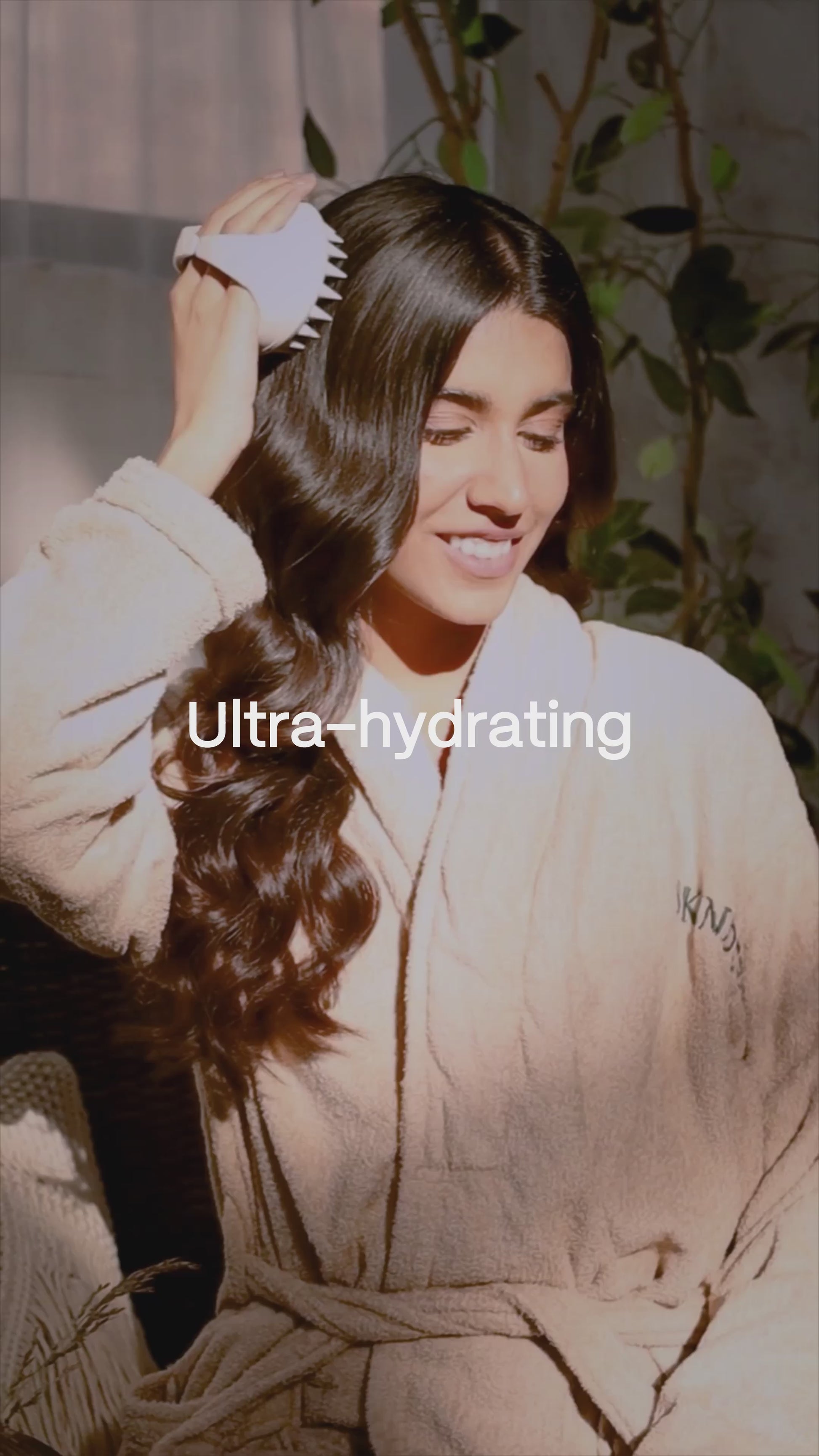 Model Showing Deep Moisture Conditioner