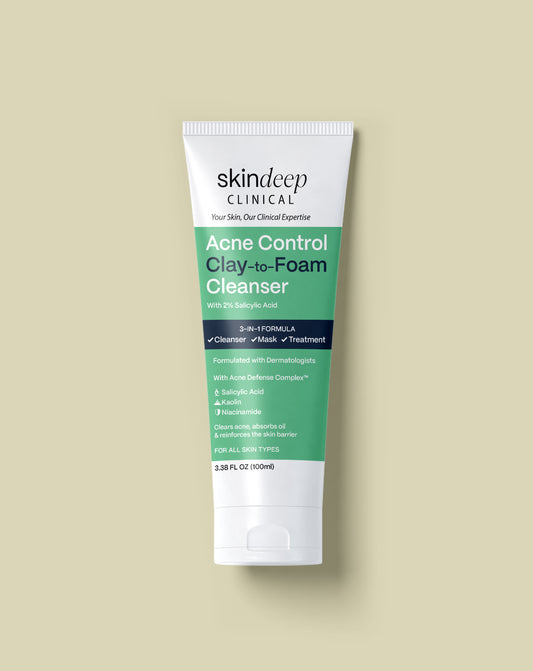 Acne Control Clay-to-Foam Cleanser
