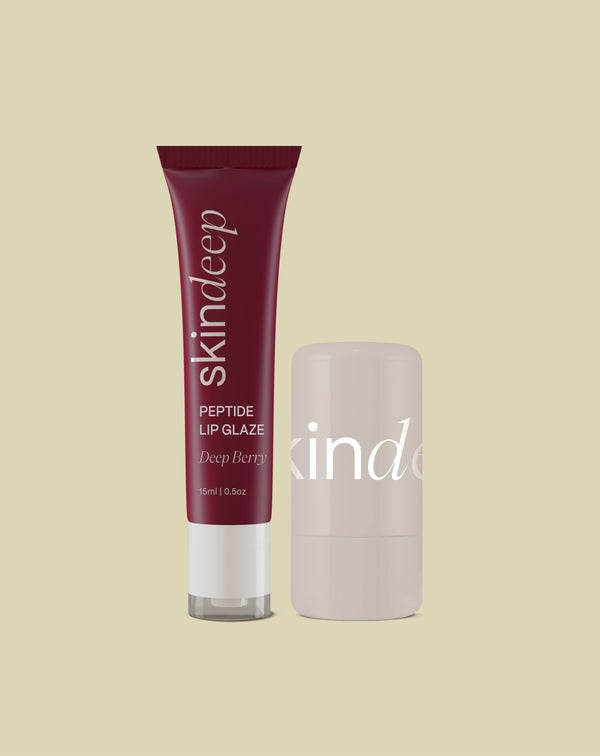 Lip Glaze+Velvet Flush Duo – Skin Deep