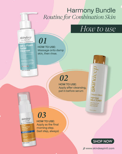 Harmony Bundle — Routine For Combination Skin