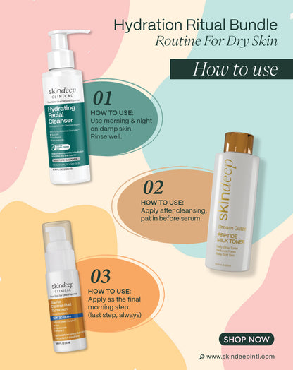 Hydration Ritual Bundle — Routine For Dry Skin