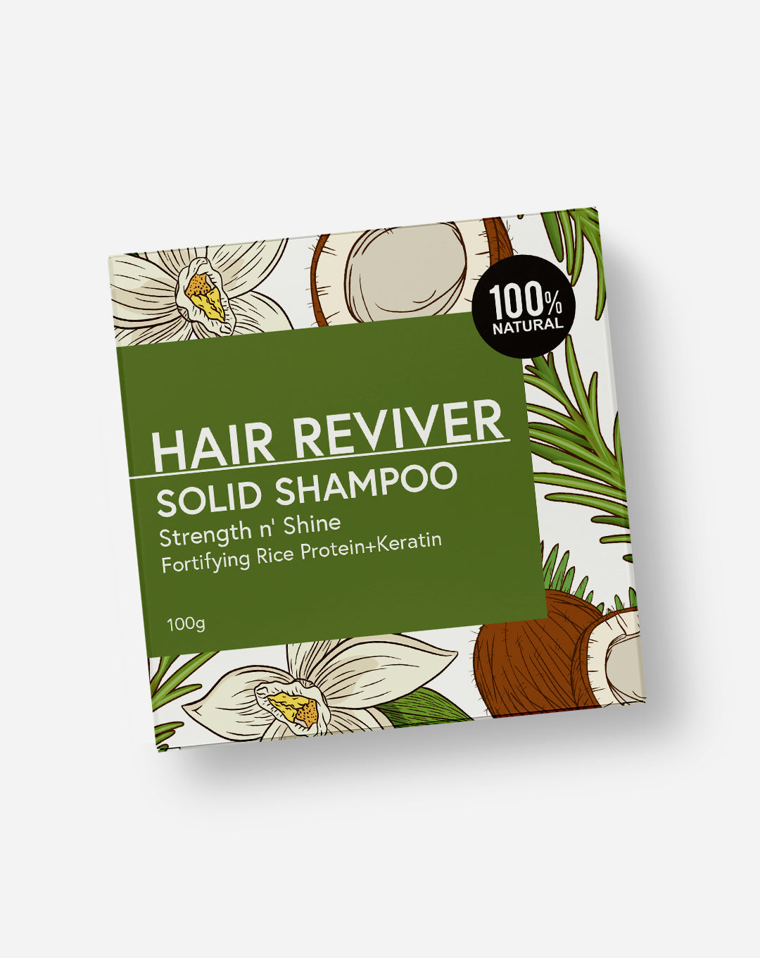 HAIR REVIVER - Rice Protein Solid Shampoo