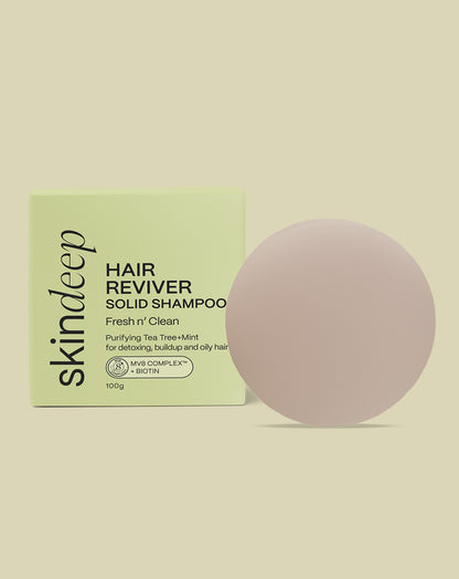 HAIR REVIVER - Tea Tree & Mint Solid Shampoo