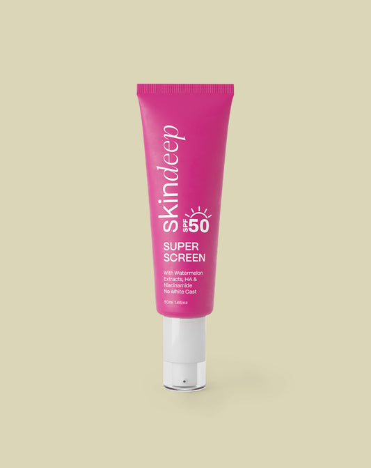 Superscreen SPF 50 for broad-spectrum sun protection
