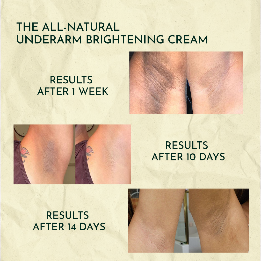 THE ALL-NATURAL UNDERARM BRIGHTENING CREAM