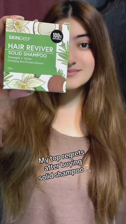 HAIR REVIVER - Rice Protein Solid Shampoo