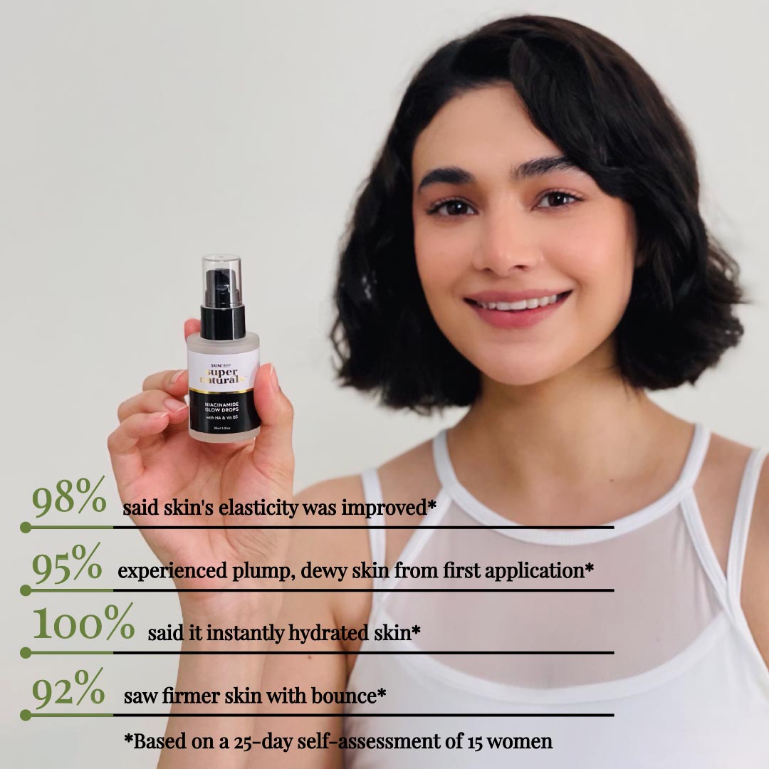 NIACINAMIDE GLOW DROPS - with HA & Vit B5
